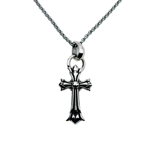 Stacked Cross Necklace
